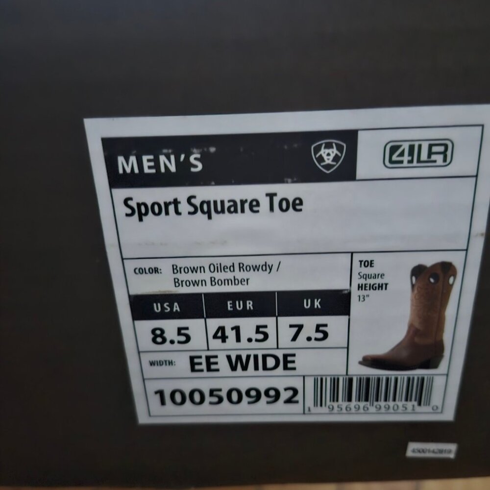 Ariat Men's square toe cowboy boots